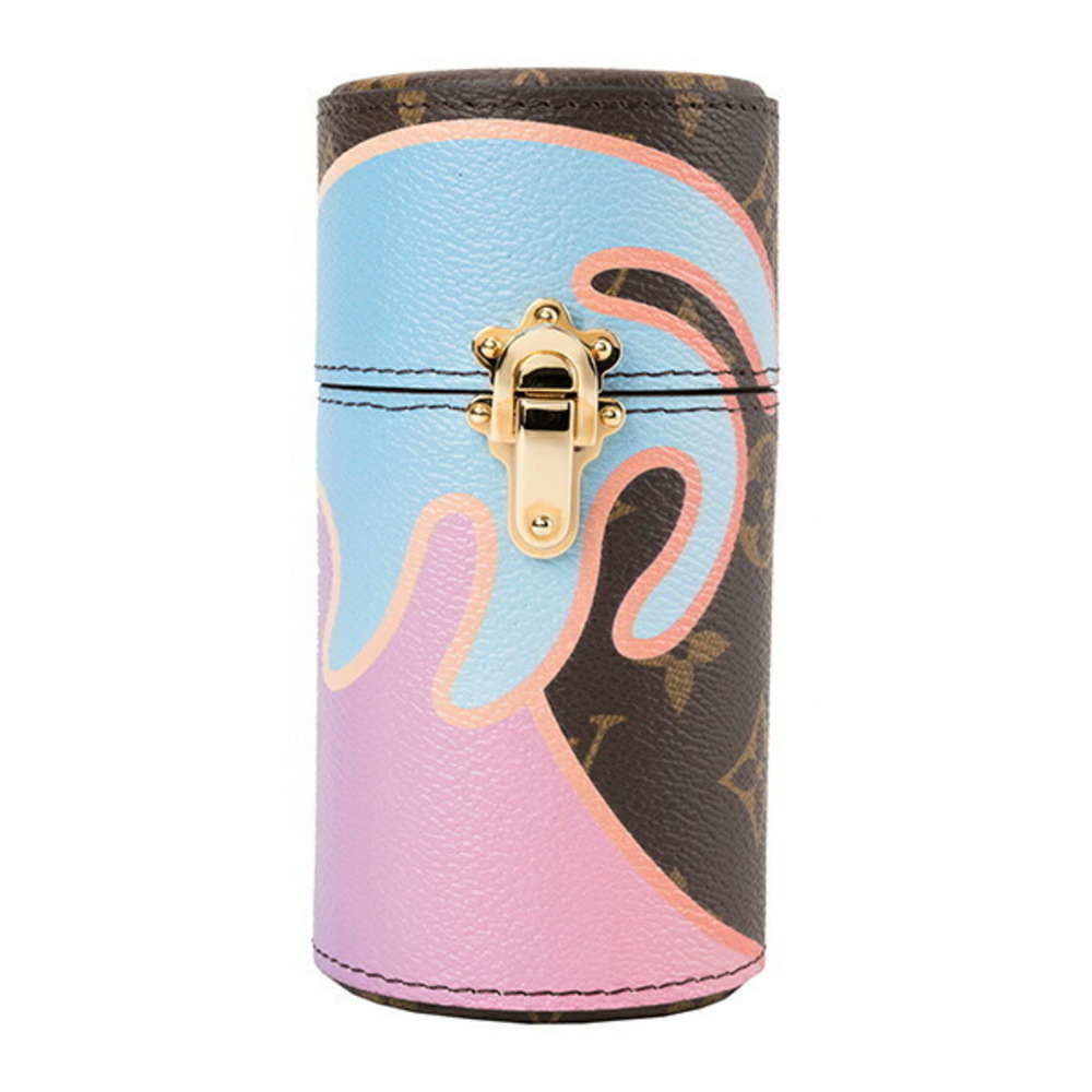 Louis Vuitton Fragrance Case Monogram Travel Brown